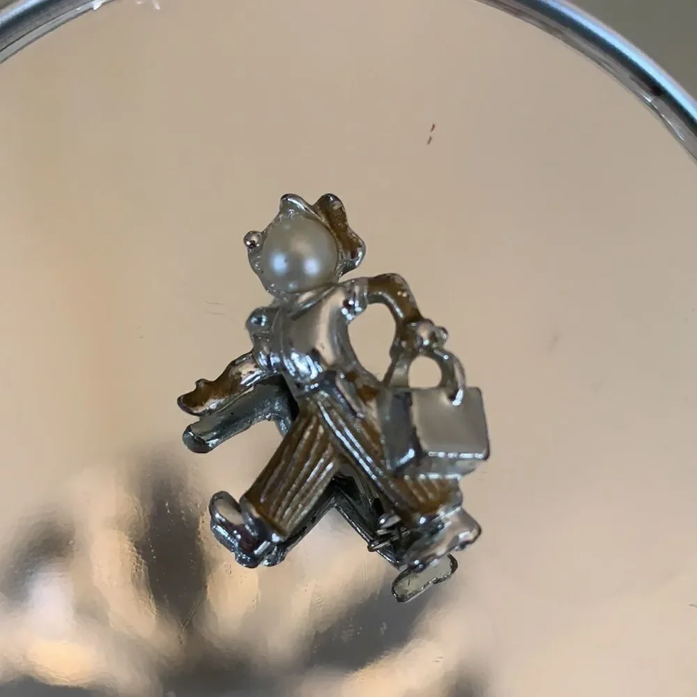 Vintage small silver